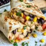 Spicy Southwest Chicken Wrap Recipe