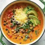 Cheesy Taco Soup Recipe