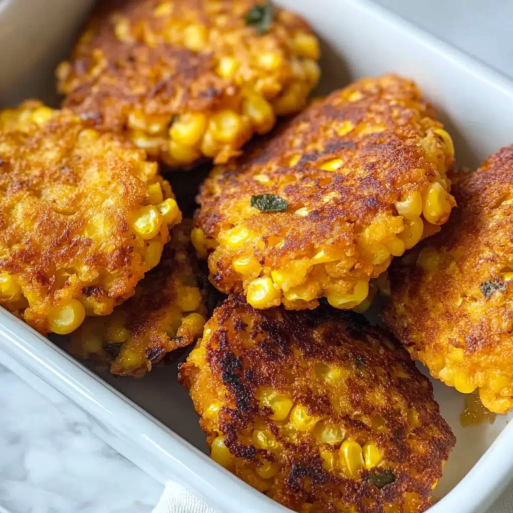 Cheesy Corn Fritters Recipe - Recipe Image