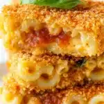 Fried Mac & Cheese Bites with Sweet Basil Marinara Recipe