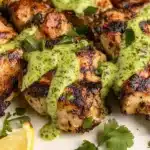 Grilled Green Goddess Chicken Thighs Recipe
