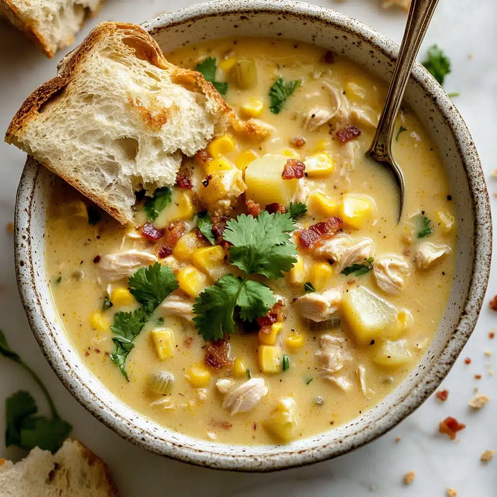 Creamy Chicken and Corn Chowder Recipe - Recipe Image