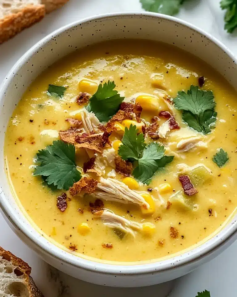 Creamy Chicken and Corn Chowder Recipe