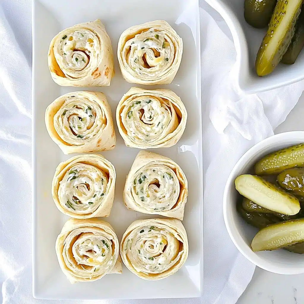 Dill Pickle Pinwheels Recipe - Recipe Image