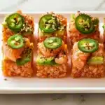 Spicy Salmon Crispy Rice Delight Recipe