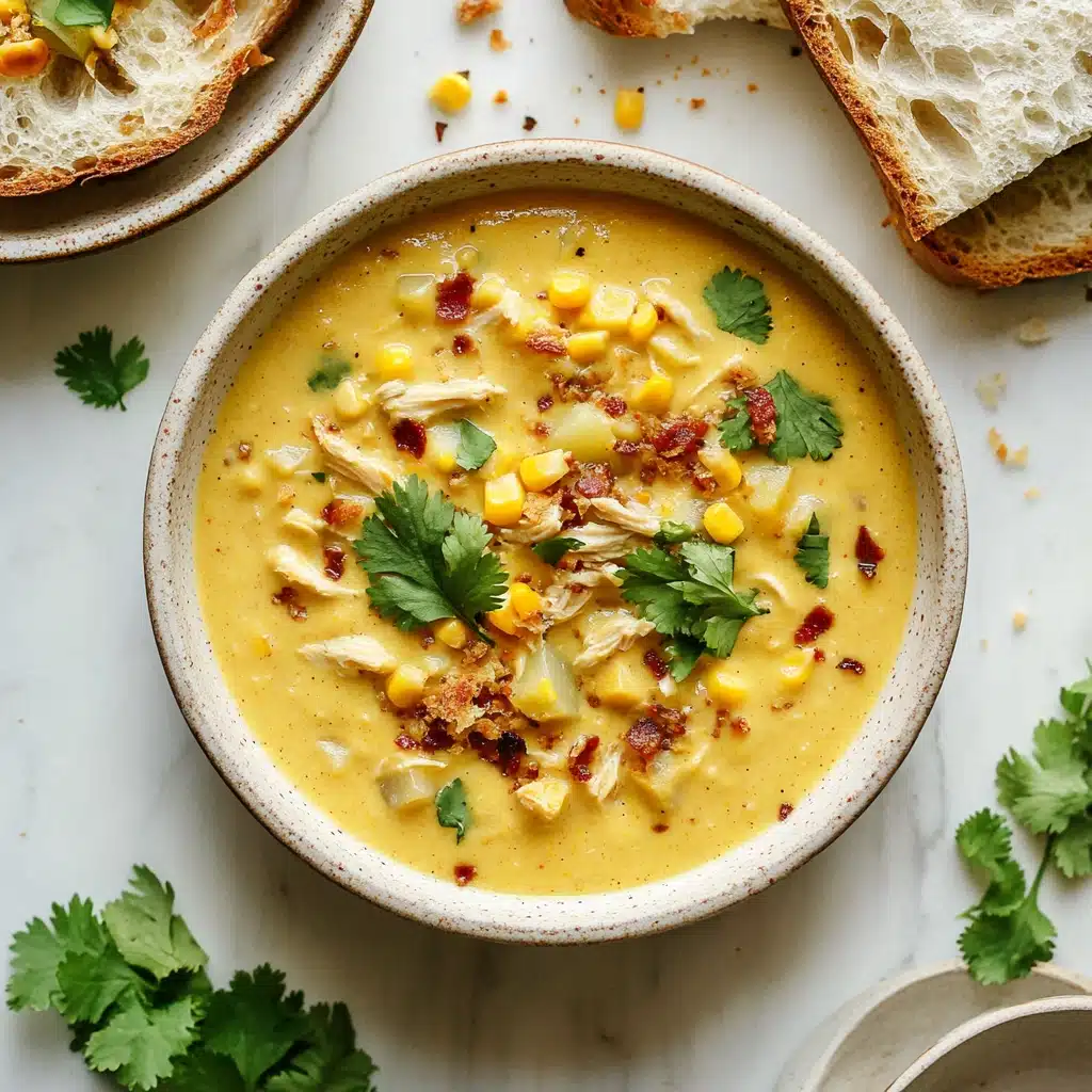 Creamy Chicken and Corn Chowder Recipe - Recipe Image