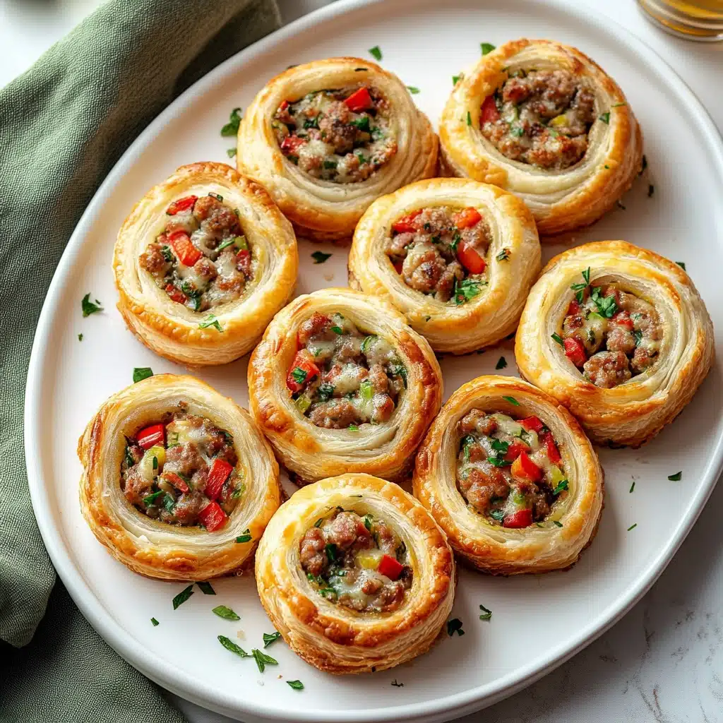 Sausage Pinwheels Recipe - Recipe Image