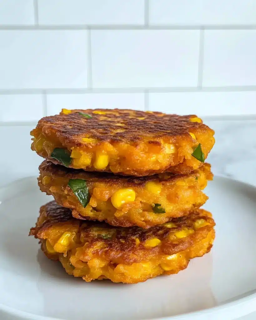 Cheesy Corn Fritters Recipe