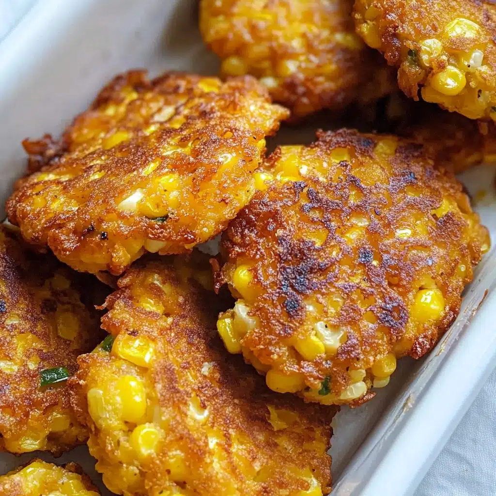 Cheesy Corn Fritters Recipe - Recipe Image