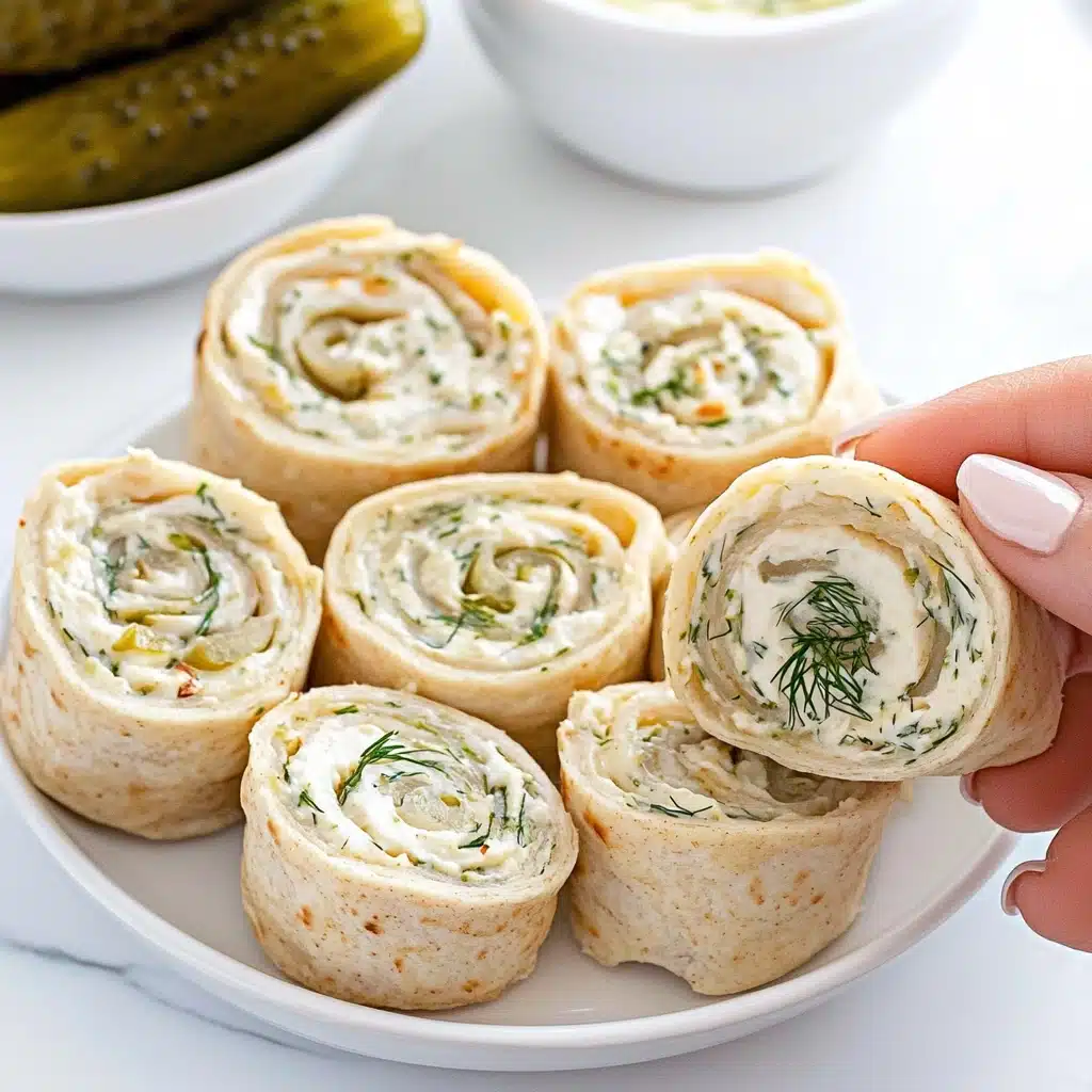 Dill Pickle Pinwheels Recipe - Recipe Image