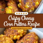 Cheesy Corn Fritters Recipe