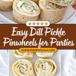 Dill Pickle Pinwheels Recipe