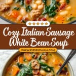 Hearty Italian Sausage Spinach Soup Recipe