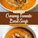 Creamy Parmesan Tomato Basil Soup Recipe