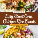 Mexican Street Corn Chicken Rice Bowl Recipe