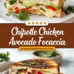Chipotle Chicken Avocado Melt Supreme Recipe