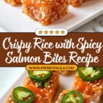 Spicy Salmon Crispy Rice Delight Recipe