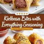 Everything Bagel Seasoning Kielbasa Bites Recipe
