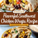 Spicy Southwest Chicken Wrap Recipe