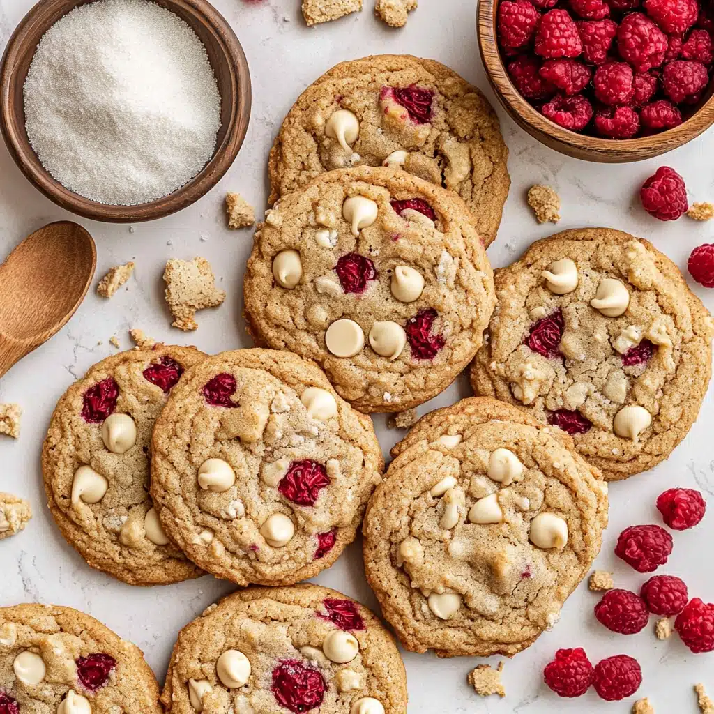 Copycat Subway Raspberry White Chocolate Cheesecake Cookies Recipe - Recipe Image