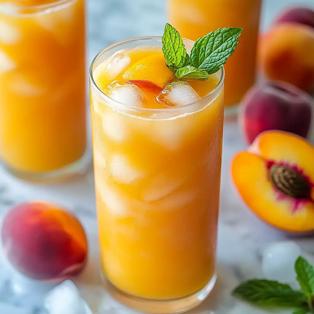 Peach Lemonade Recipe - Recipe Image