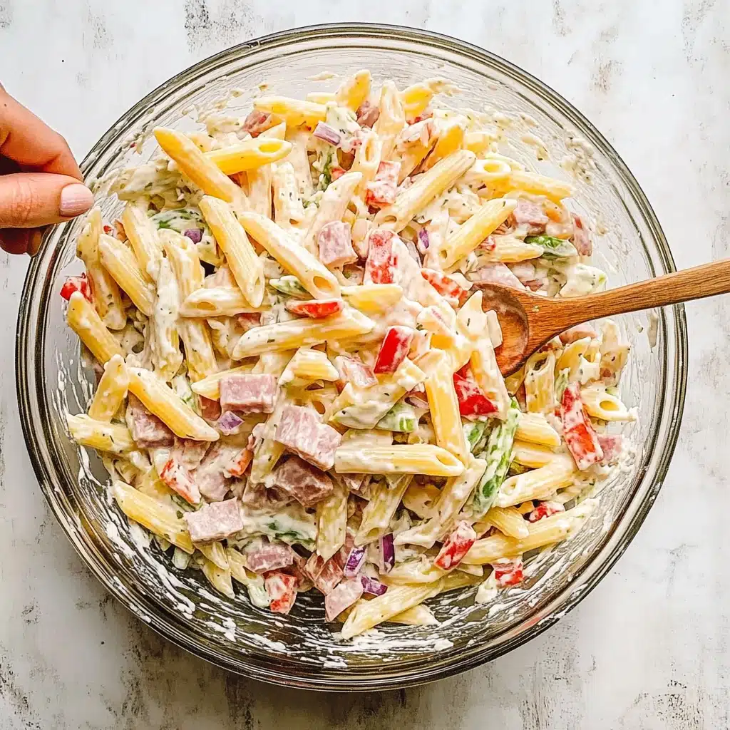 Italian Grinder Pasta Salad Recipe - Recipe Image