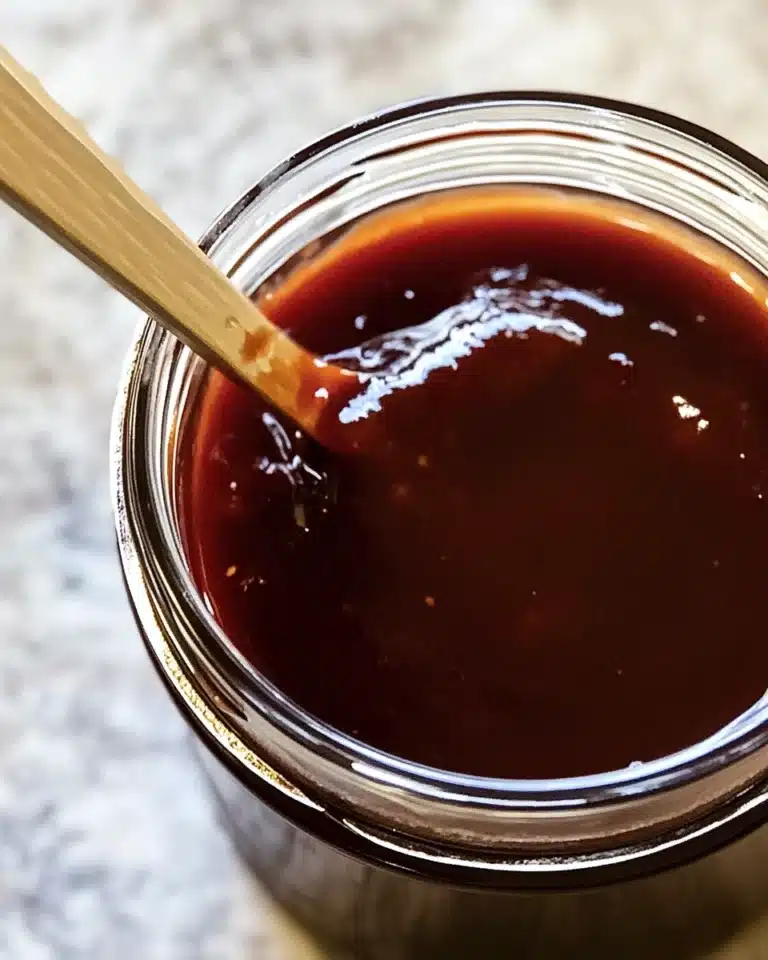 Homemade BBQ Sauce Recipe