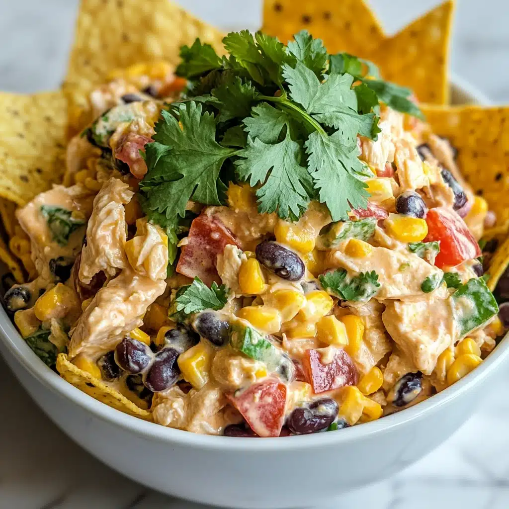Zesty Southwest Chicken Salad Recipe - Recipe Image