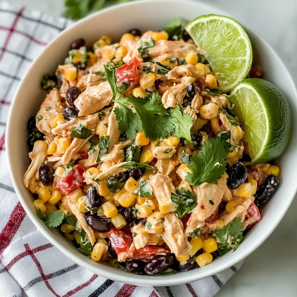 Zesty Southwest Chicken Salad Recipe - Recipe Image