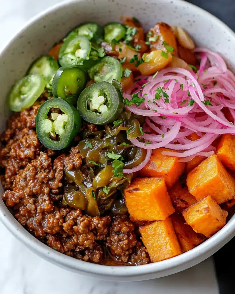 Sloppy Joe Sweet Potato Bowls Recipe