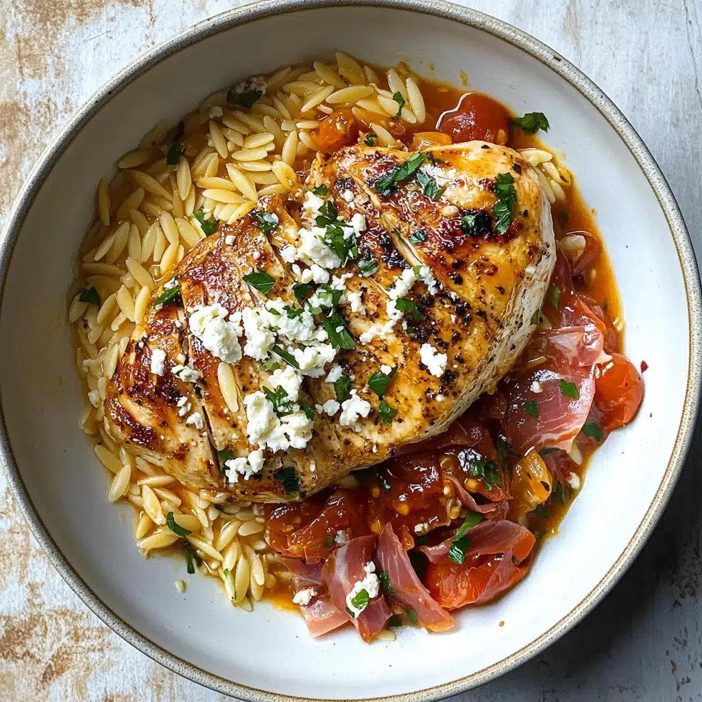 Creamy Tomato Chicken with Feta Recipe - Recipe Image