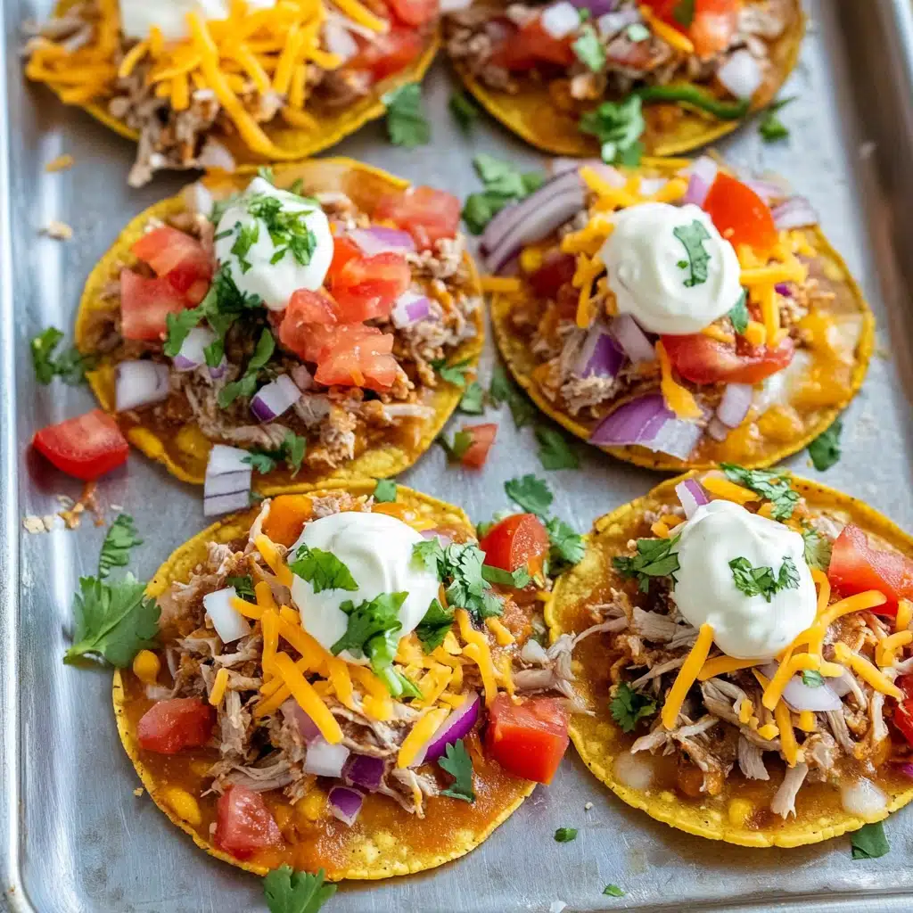 Mini Sheet Pan Tostadas Recipe - Recipe Image