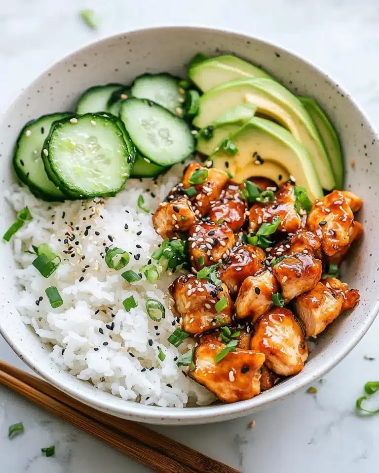 Spicy Salmon Bowls Recipe