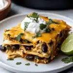 Green Chile Chicken Enchilada Skillet Recipe