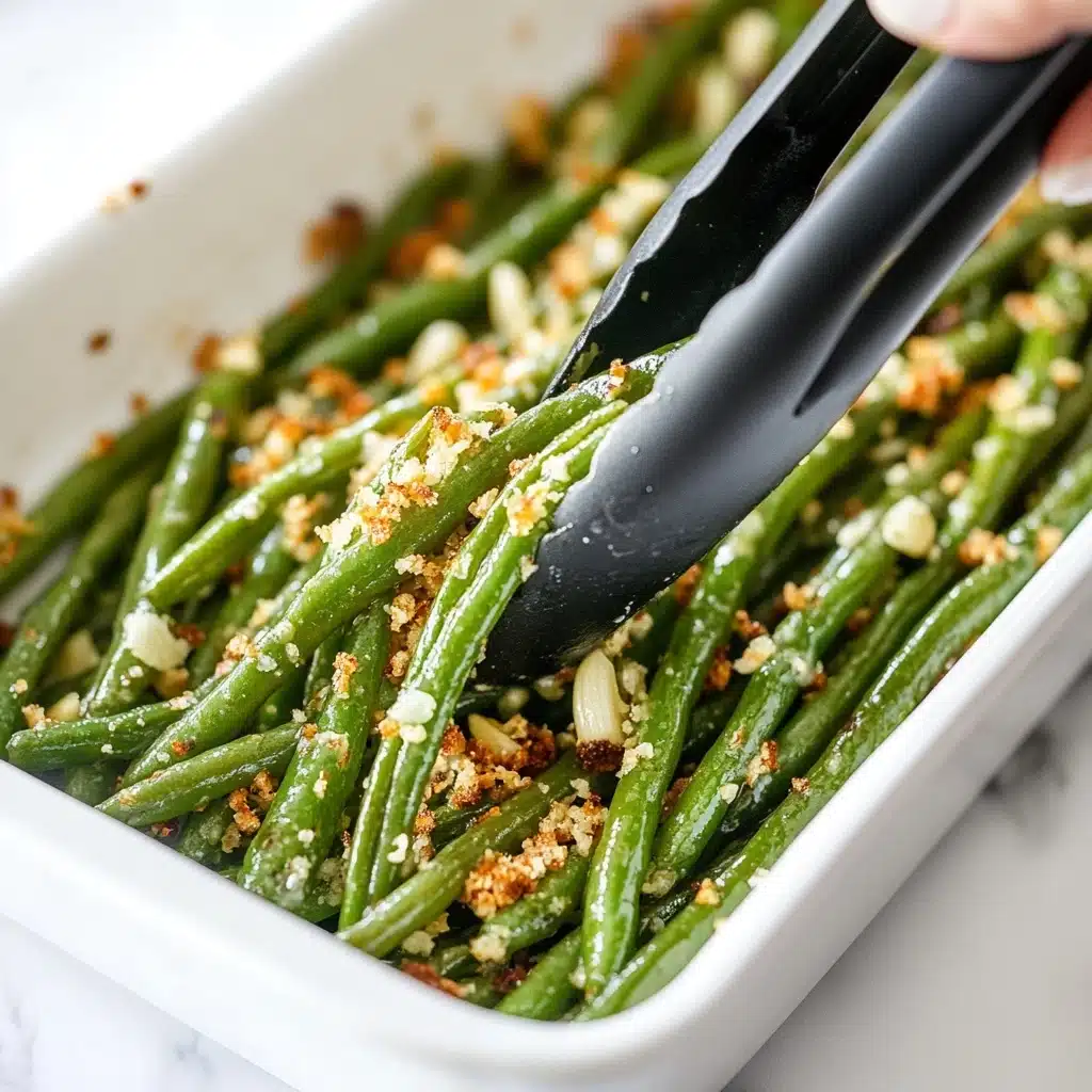 Roasted Parmesan Green Beans Recipe - Recipe Image