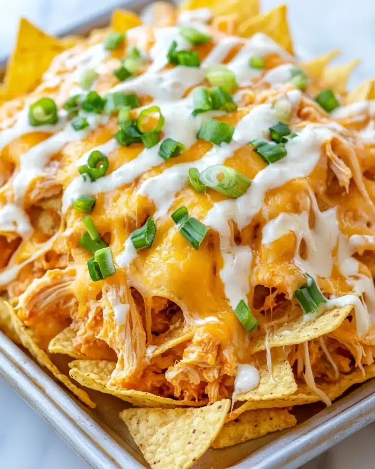 Buffalo Chicken Nachos Recipe