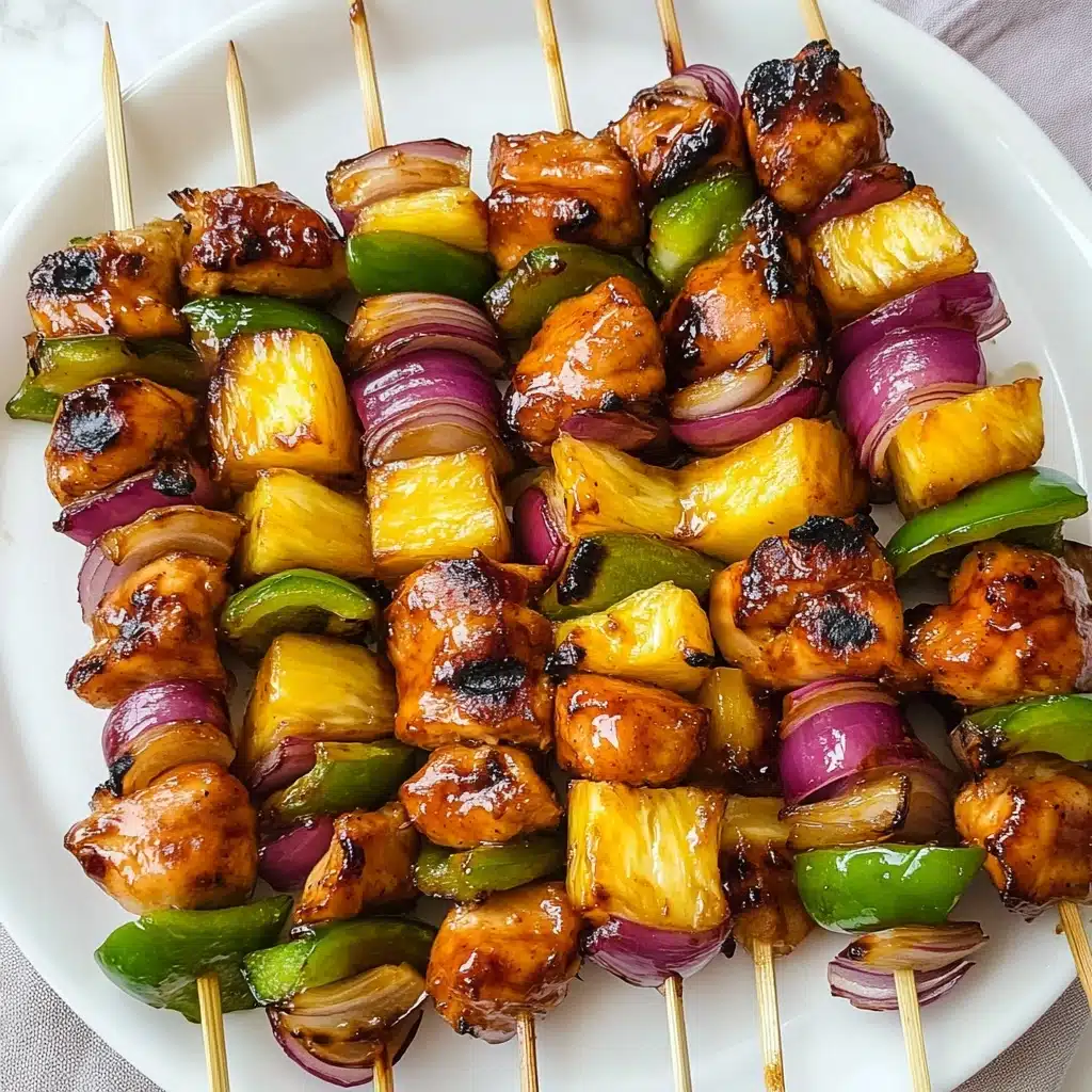 Hawaiian Chicken Kebabs Recipe - Recipe Image