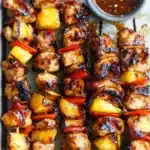 BBQ Pineapple Chicken Kabobs Recipe