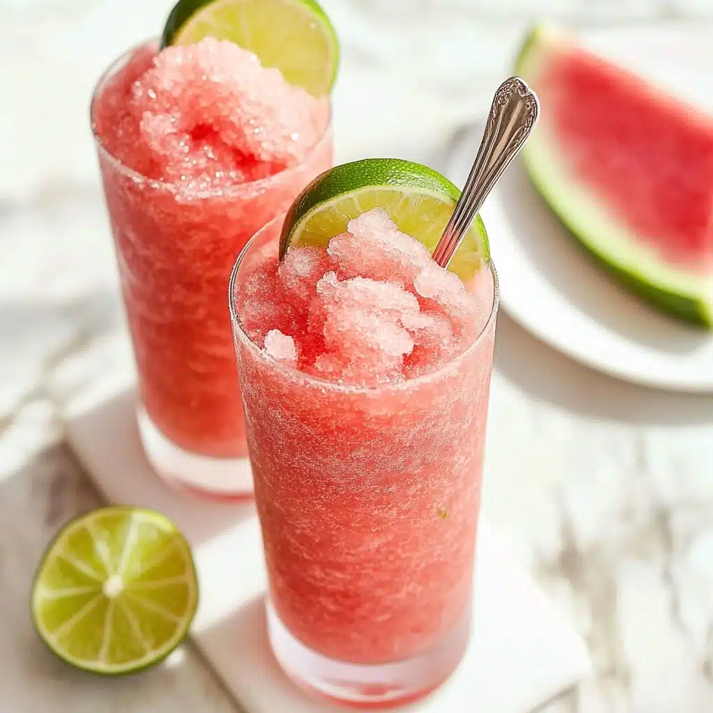 Watermelon Slushie Recipe - Recipe Image