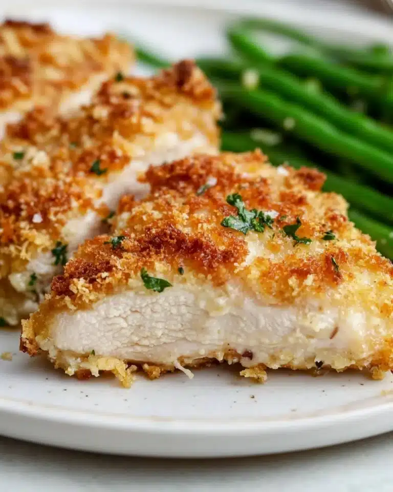 Air Fryer Parmesan Crusted Chicken Recipe