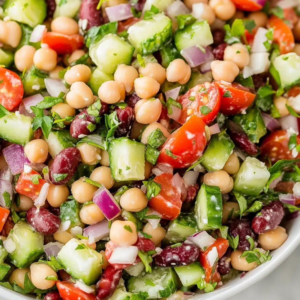 Mediterranean Bean Salad Recipe - Recipe Image