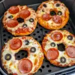 Air Fryer Pizza Bagels Recipe