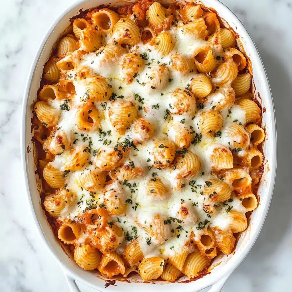 Easy Meatball Pasta Bake Recipe - Recipe Image