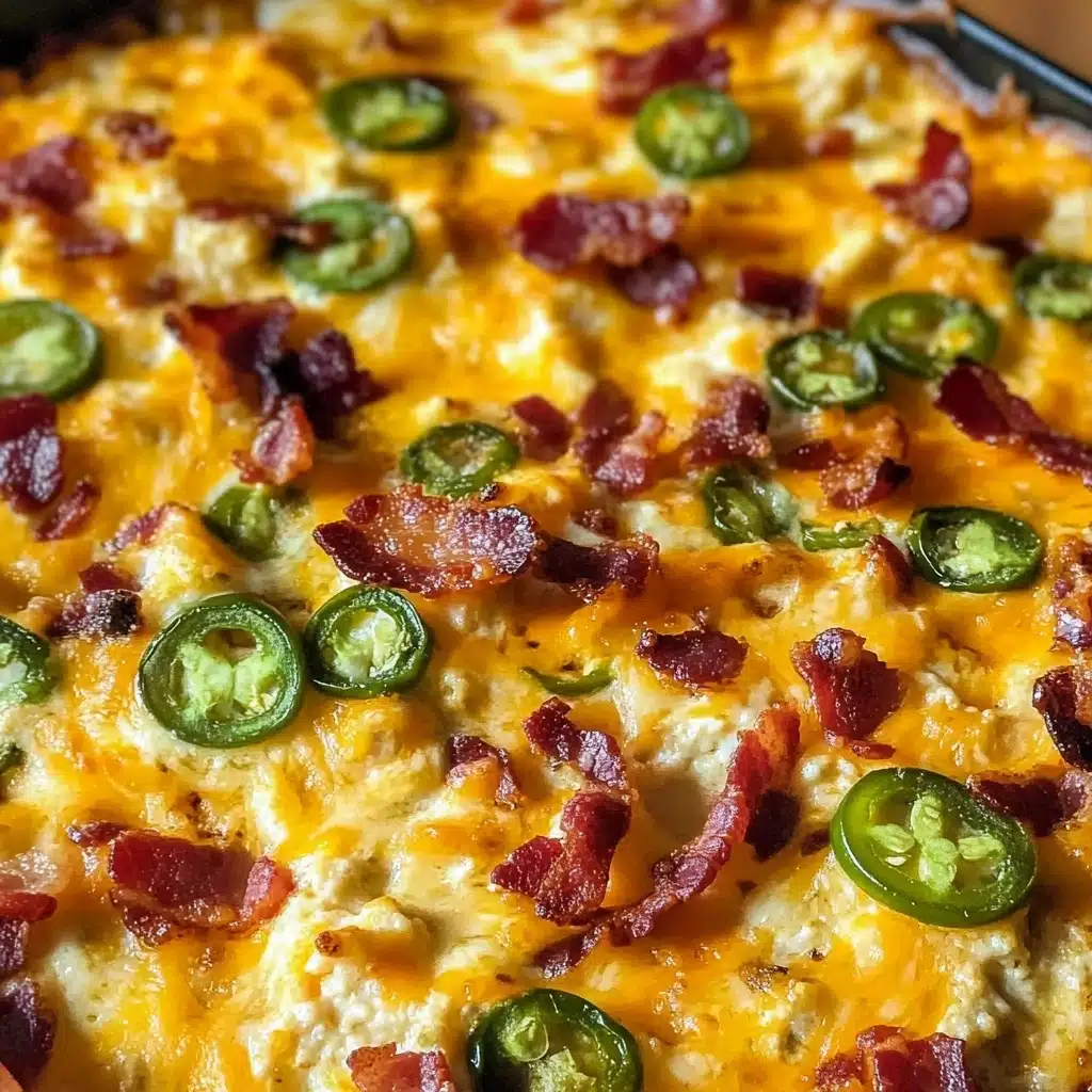 Cauliflower Jalapeno Popper Casserole Recipe - Recipe Image