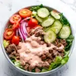 Healthy Burger in a Bowl Recipe