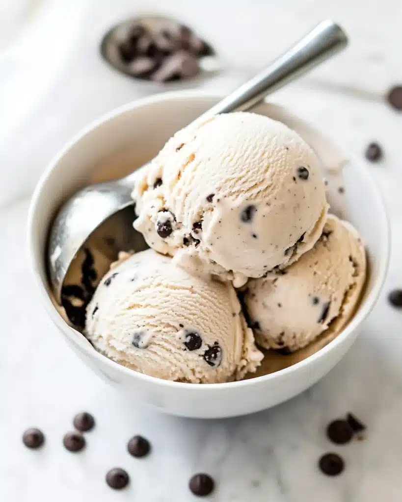 Peanut Butter Chocolate Chip Cottage Cheese Ice Cream Recipe