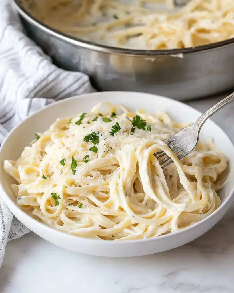 Cottage Cheese Alfredo Pasta Recipe