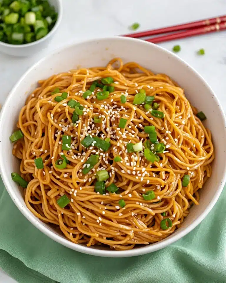Instant Pot Garlic Noodles Recipe