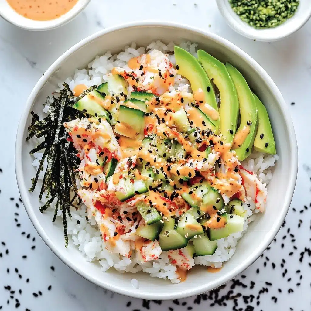 California Sushi Bowls Recipe - Recipe Image