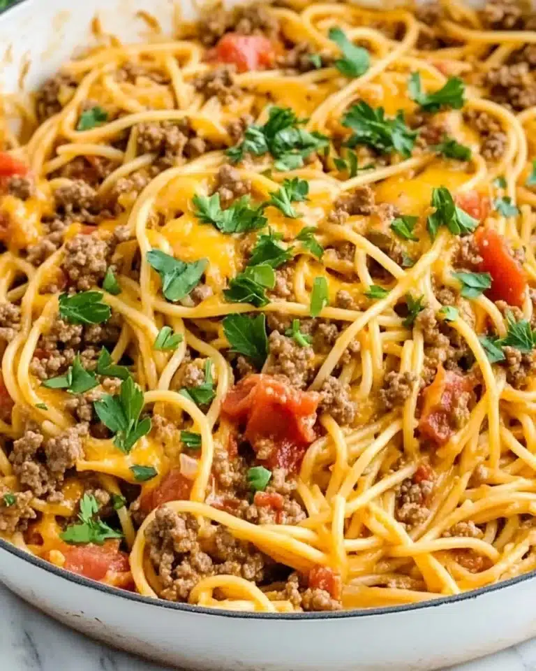 Taco Spaghetti Recipe